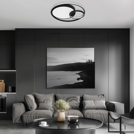 Потолочная люстра Eurosvet Jeremy 90254/1 черный a057128