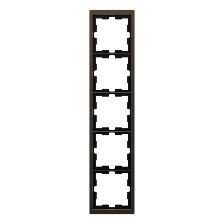 Рамка 5-постовая Schneider Electric Merten D-Life MTN4050-6552