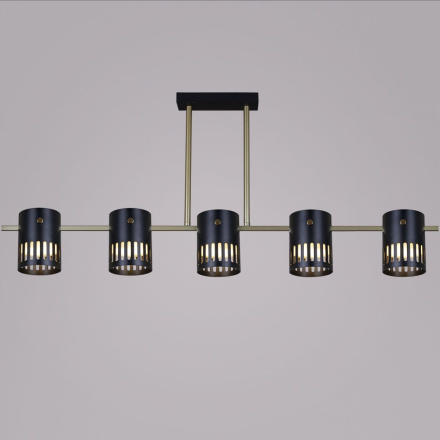 Потолочная люстра Reluce 06675-0.3-05 GD+BK GX53