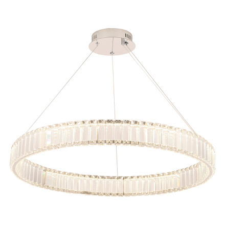 Подвесная люстра Crystal Lux MUSIKA SP70W LED CHROME
