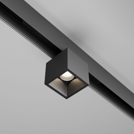 Трековый магнитный светильник Maytoni Alfa S TR133-4-7W-DS-B