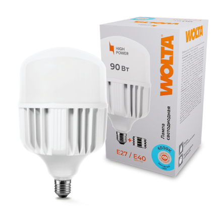 Светодиодная лампа Wolta 25WHP90E27/40