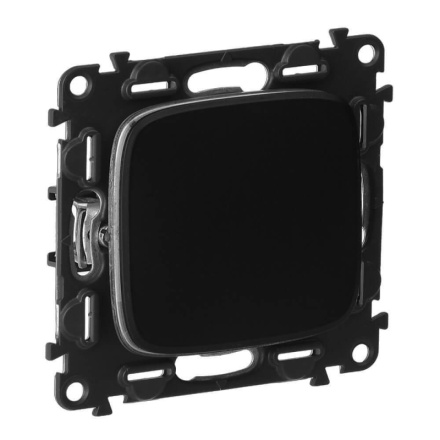 Переключатель одноклавишный Legrand Valena Allure 10А 250В антрацит 752916