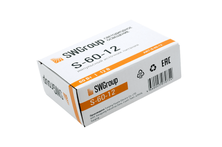 Блок питания SWG S-60-12 000142