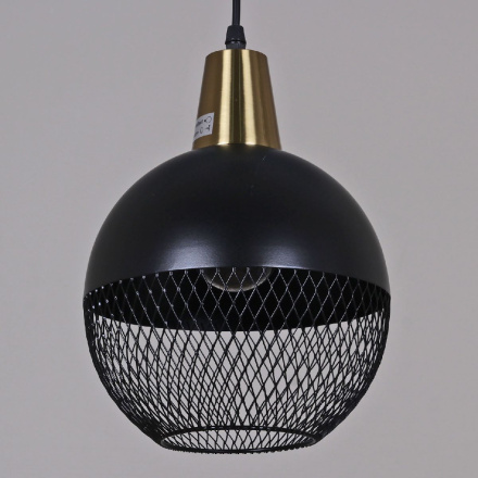 Подвесной светильник Reluce 03205-3.9-01 BK+COPPER