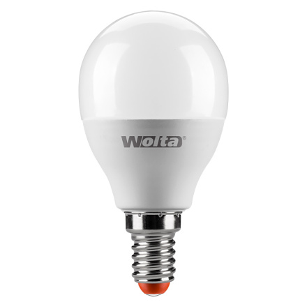 Светодиодная лампа WOLTA LX 8Вт 4000K Е14 груша матовая 30S45GL8E14