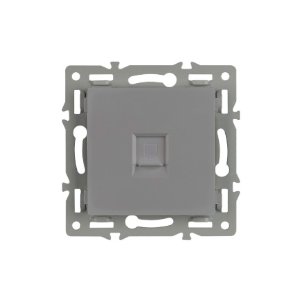 Механизм компьютерной розетки Arlight SCT-MPC1-PL-GR (RJ-45, CAT6) 045335