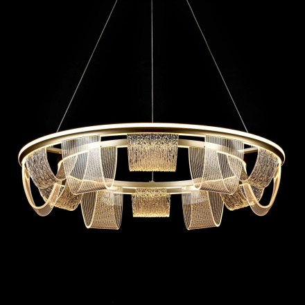 Подвесная люстра LED4U L7706-800 GD