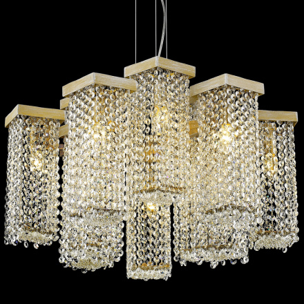 Подвесная люстра Delight Collection P68065-12 gold