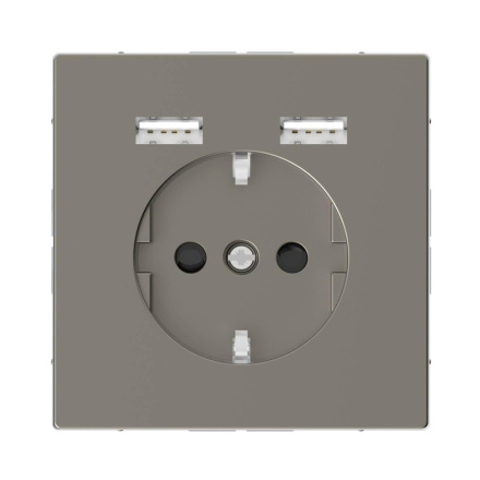 Розетка компьютерная USBx2 Schneider Electric Merten D-Life MTN2366-6050