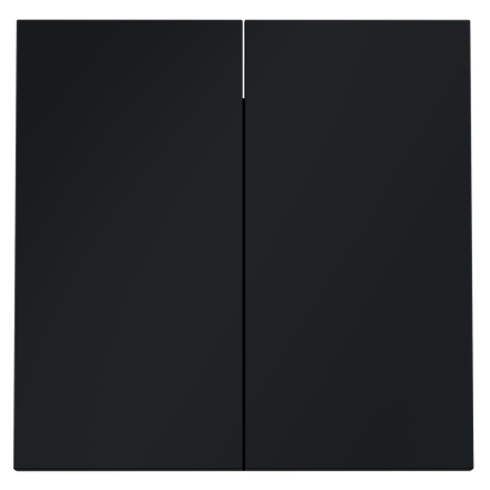 Клавиши для выключателя/переключателя двухклавишного Voltum S70 (графит) VLS000307