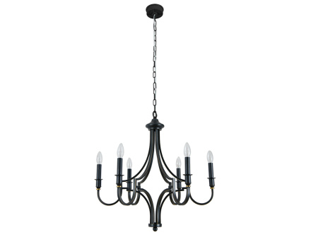 Подвесная люстра Newport Daniela 3456/C black+gold М0070512