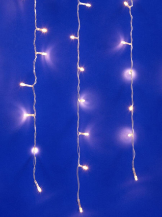 Светодиодная гирлянда (UL-00003678) Uniel бахрома 230V теплый белый ULD-B3010-200/DTA WarmWhite IP20