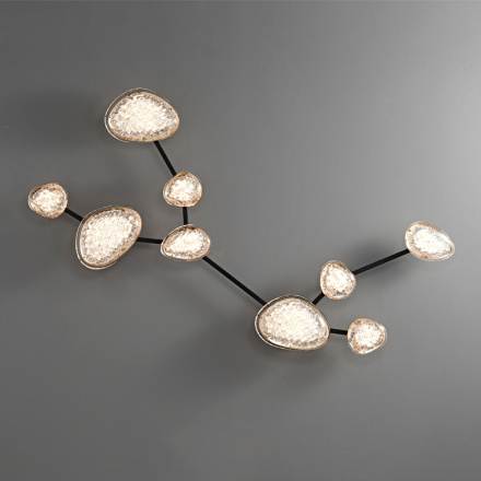 Настенный светильник Delight Collection 2309-Virgo matt black/french gold