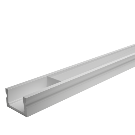 Профиль алюминиевый накладной Wolta WAP-S-16/6/2000-W