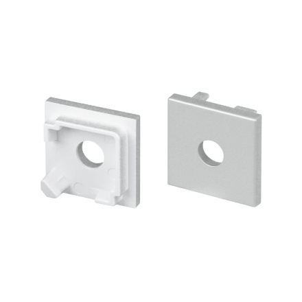 Заглушка Arlight SL-KANT-H16-S10 SQUARE с отверстием 053567