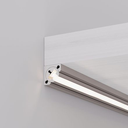 Профиль с экраном Arlight SL-KANT-H10-ROTATE-2000 CHAMPAGNE GOLD (Алюминий+пластик) 055323