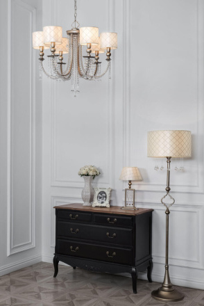 Подвесная люстра Maytoni Bience H018-PL-08-NG