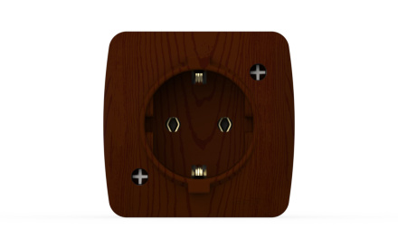 Розетка с заземлением ELBI Alsu 504-000600-217