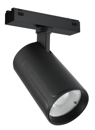 Трековый магнитный светильник iLedex Vision SMART 4825-048-D70-20W-36DG-BK