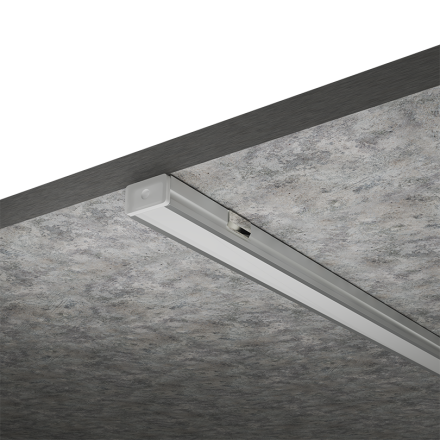 Профиль алюминиевый накладной Wolta WAP-S-16/6/2000-A