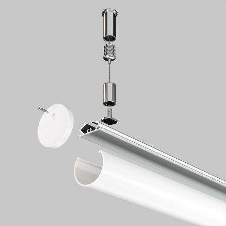 Алюминиевый профиль Maytoni Led strip ALM-D30-S-2M