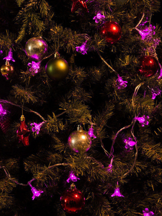 Светодиодная гирлянда (07933) Uniel Сакура 220V розовый ULD-S0700-050/DTA PINK IP20 PINK SAKURA