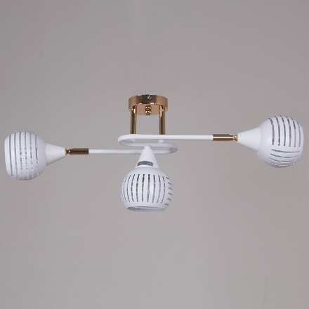 Потолочная люстра Reluce 70059-3.3-03 FG+WH