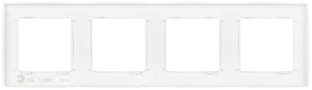 Рамка четырехместная Эра 12-5004-01М Б0065740