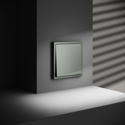 Выключатель одноклавишный Voltum S70 VLS010106 (титан)