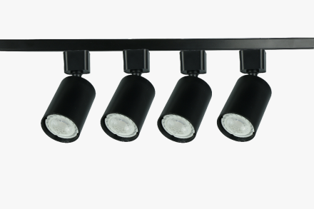 Трековый однофазный светильник (4 шт.) Эра TR70-SET4-GU10-BK Б0063956