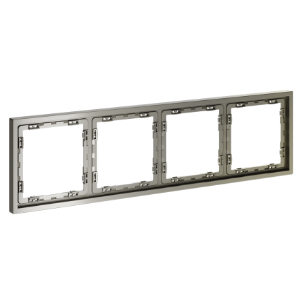 Рамка на 4 поста Voltum S70 VLS100404 (шелк)