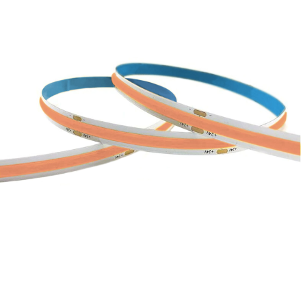 Светодиодная лента Apeyron 24В 14Вт/м COB, 512д/м IP20 5м розовая 00-364