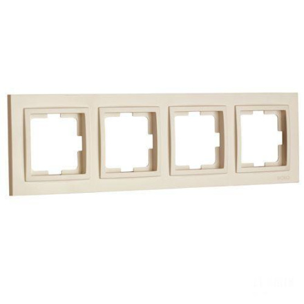 Рамка на 4 поста Mono Electric Despina крем 102-170000-163