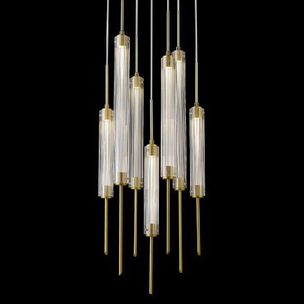 Подвесной светильник Delight Collection 98041 P98041-7 brass