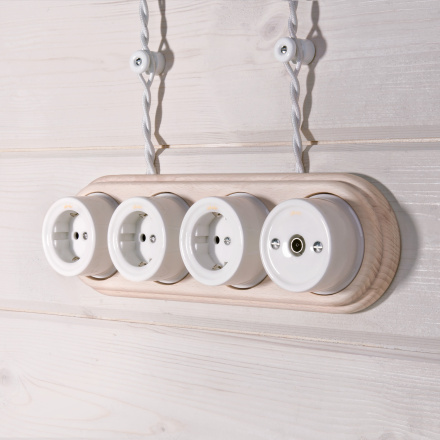 Ретро кабель витой Werkel 4690389165436 W6452301