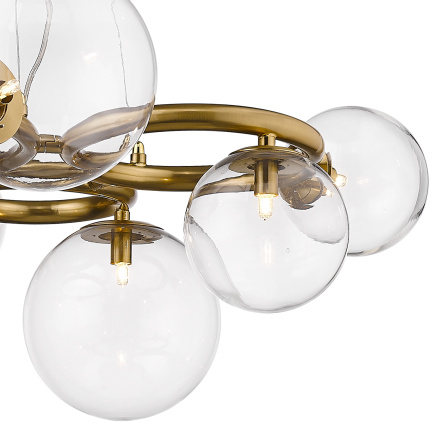 Подвесная люстра Delight Collection Puppet P68092-7 brass