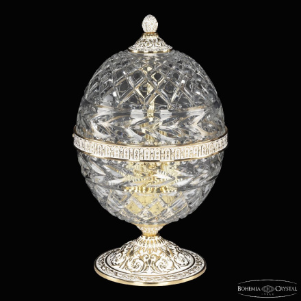 Настольная лампа Bohemia Ivele Crystal 5680L/20 GW Clear/M-1F