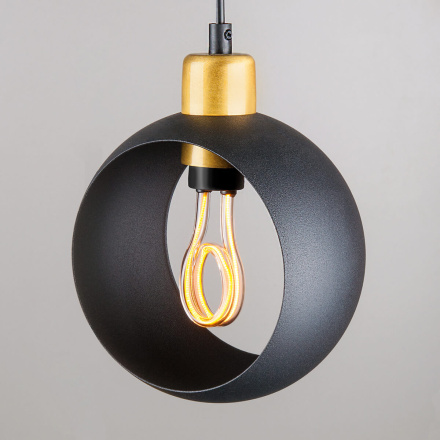 Лампа светодиодная филаментная Elektrostandard E27 4W 2400K прозрачная 4690389136054