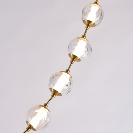 Подвесной светильник Delight Collection OD2437A-16 brass/clear