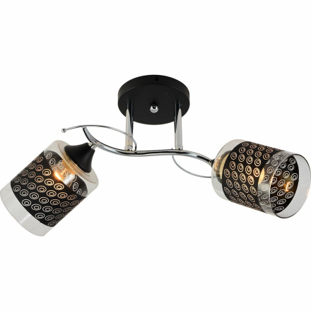 Люстра на штанге Reluce 01316-0.3-02 BK+CR