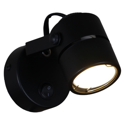 Спот Reluce 16020-9.5-001CT MR16 BK