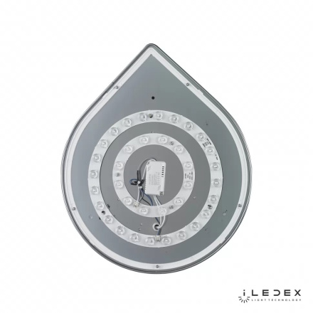 Настенный светильник iLedex Omega 6008W-18W-3000K WH-GL