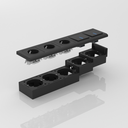 Коробка для накладного монтажа Werkel 4690389170850 W8000008