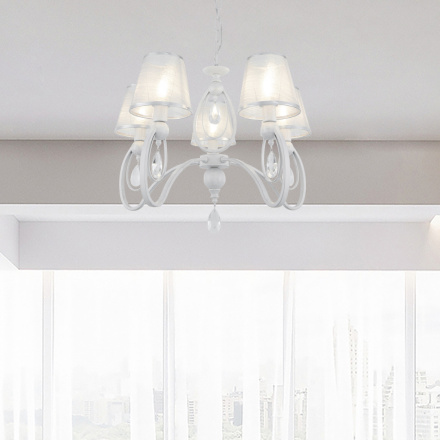 Подвесная люстра Arte Milano 347203/5 WT+SL