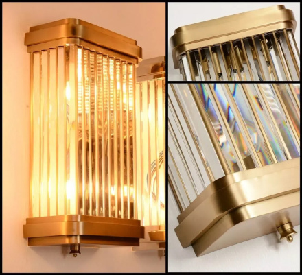 Настенный светильник Delight Collection BRWL7031 BRWL7031 antique gold