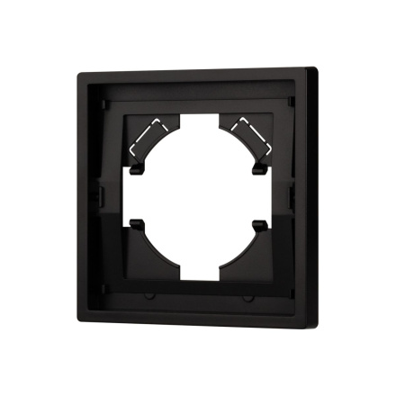 Рамка пластиковая на 1 пост Arlight FRM-TENDO-PL-1-BK 053836