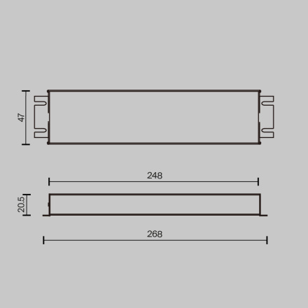 Источник напряжения Maytoni Triac 100Вт DC24В IP67 734002