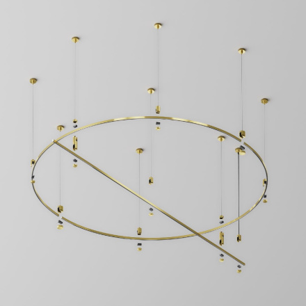 Шинопровод накладной/подвесной Maytoni Flarity TRX154-2SR-D1500-BS