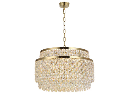 Подвесная люстра Newport Tiffany 8530/60 C gold polished М0070715